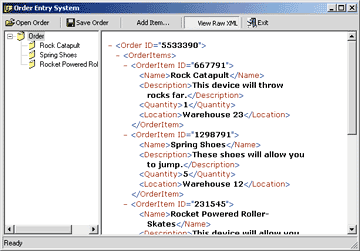 Figure 11 Raw XML