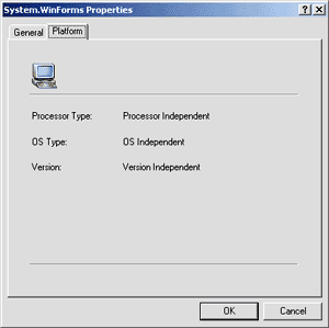 Figure 4 Platform Properties