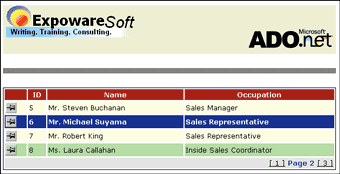 Figure 3 Displaying a Button for Select