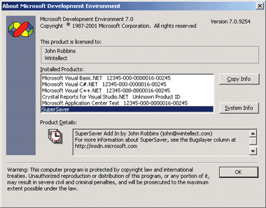 Figure 5 Installed Add-ins
