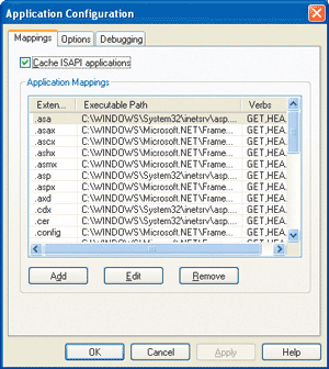 Figure 5 Adding a File Mapping