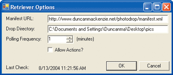 Figure 6 The Options Dialog