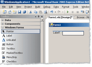 Figure 6 Snap Lines in the Windows Forms Designer