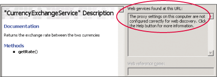 Figure 2 Add Web Reference Dialog Doesn't Show Web Methods