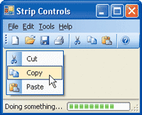 Figure 9 Strip Controls