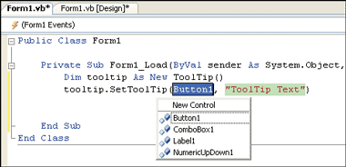 Figure 4 Replacement Fields with IntelliSense