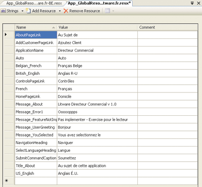 Figure 5 The Visual Studio 2005 Resouce Editor