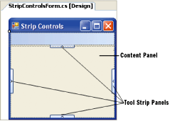 Figure 20 ToolStripContainer Control