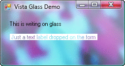 Figure 10 Transparent Dialog Box
