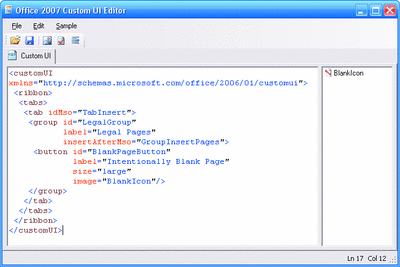 Figure 9 Editing the Template