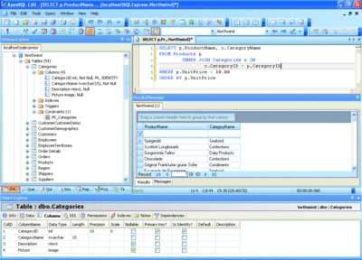 Write, Test, or Execute Queries 