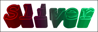 Figure 7 SliverTextDemo Display
