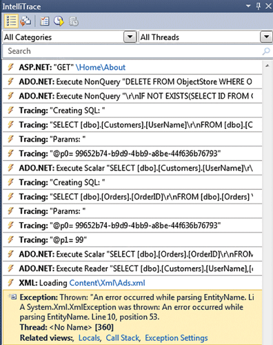 image: An XMLException Was Thrown While Parsing an Entity on Line 10, Position 53