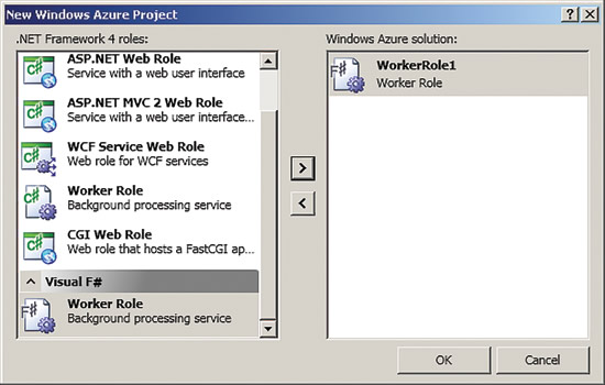 image: Creating an F# Worker Role