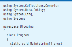 Entity Framework: Code First in the ADO.NET Entity Framework 4.1 Entity Framework: Code First in the ADO.NET Entity Framework 4.1