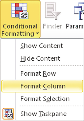 Setting Conditional Formatting in SharePoint Designer