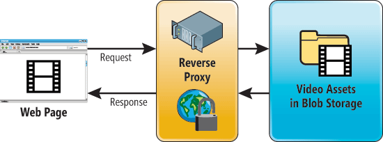 Providing Geo-Protection for Video Assets Using a Reverse Proxy Server