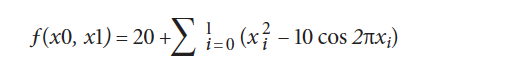 Rastrigin's equation