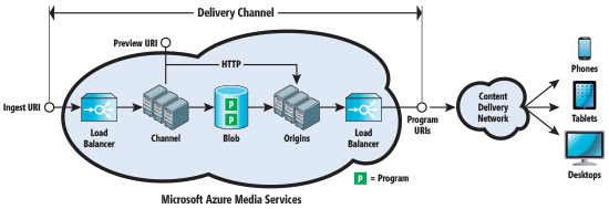 A Delivery Channel Is the Full End-to-End Path of a Live Video Stream
