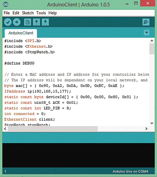 The Arduino Application