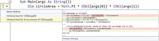 Visual Basic 14 Now Has Built-in Refactoring