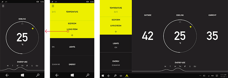 Rearchitecting App Display for Different Screen Sizes