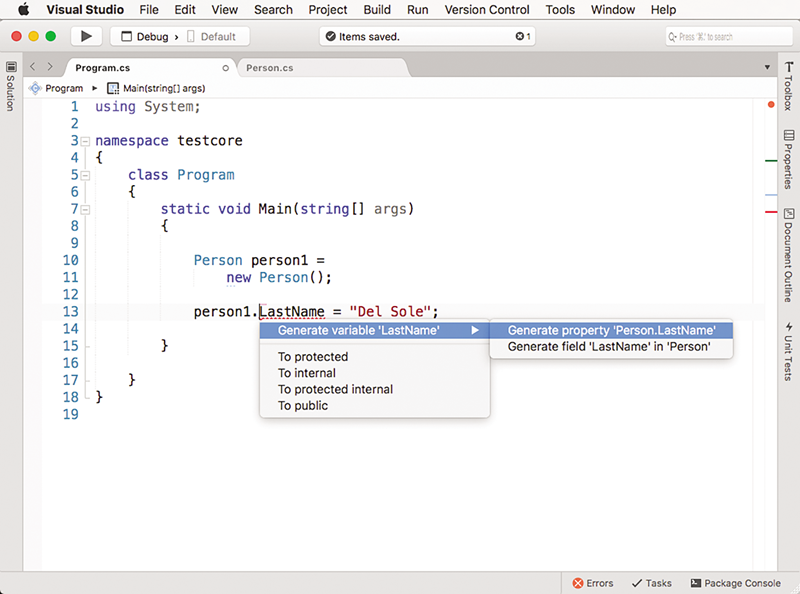 Visual Studio - Code Editing and Debugging in Visual Studio for Mac |  Microsoft Learn