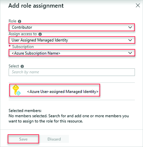 Creating a User Assigned Managed Identity