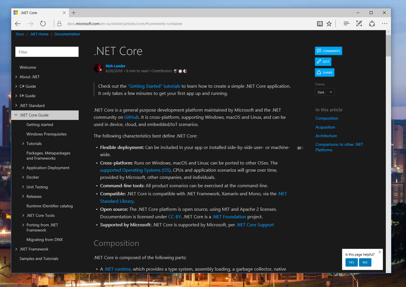 You can change between a light and a dark theme.