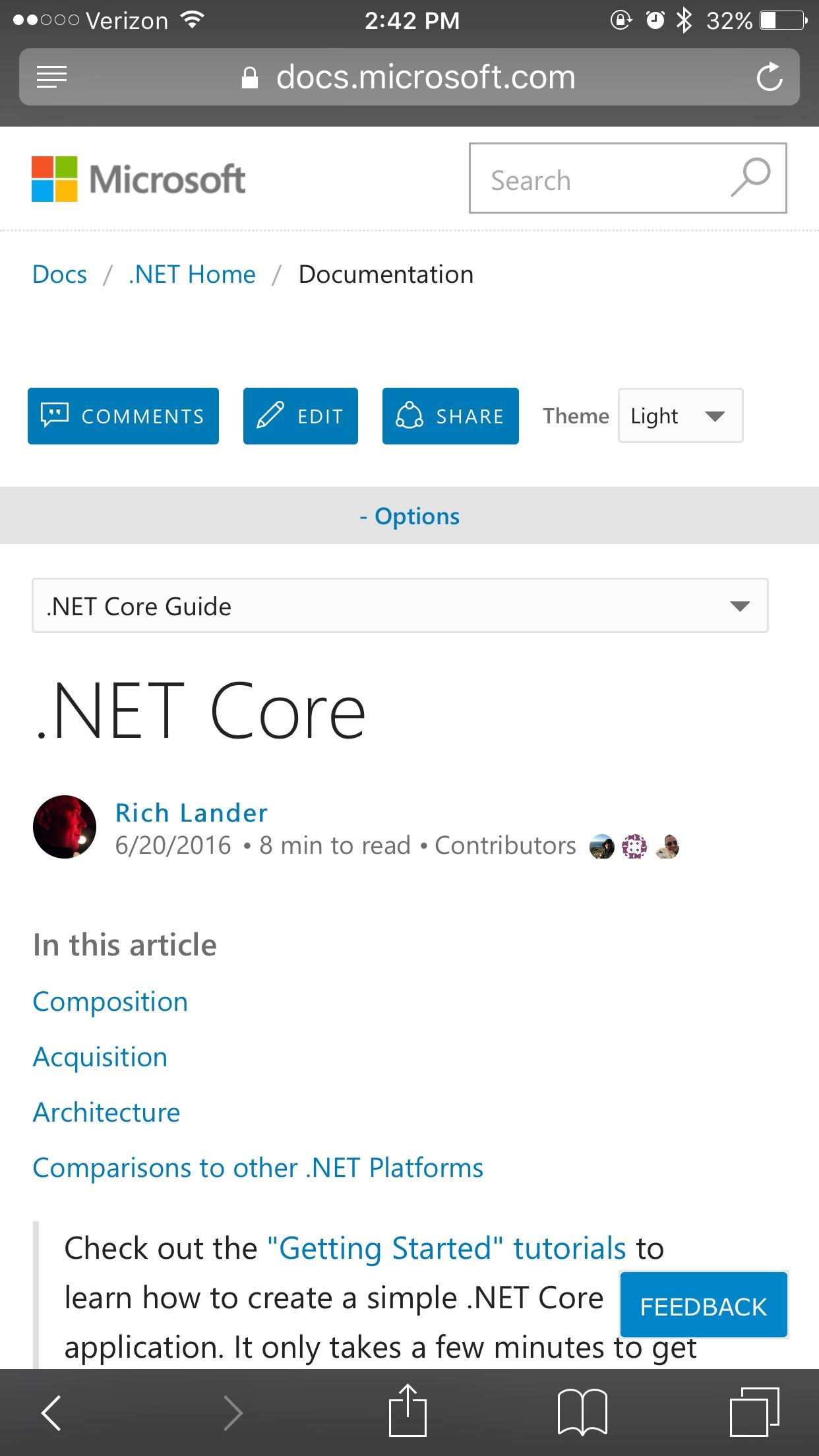 A responsive layer.