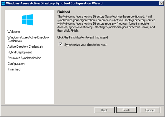 WAAD Sync tool configuration wizard - Image 6