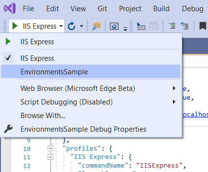 Use multiple environments in  Core | Microsoft Learn