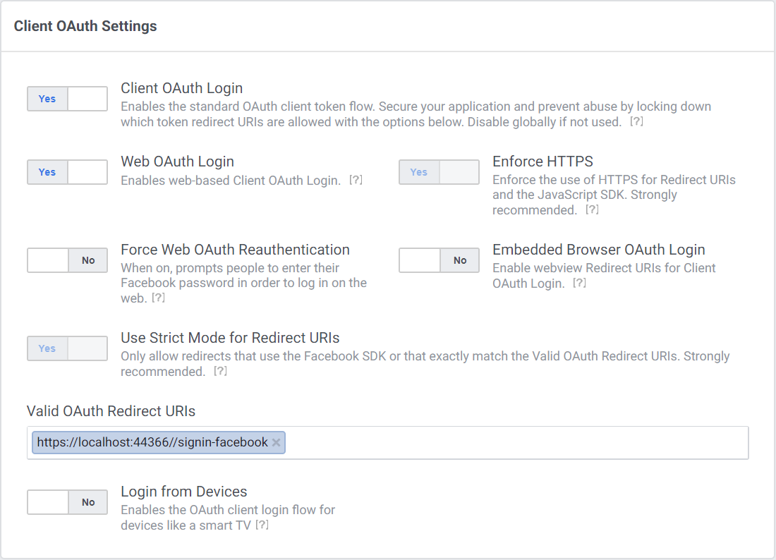 php - How to set Cancel url in facebook app used for oauth 2 signup/login?  - Stack Overflow