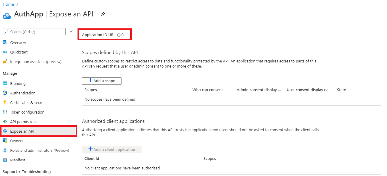 Microsoft Entra ID: App registration properties