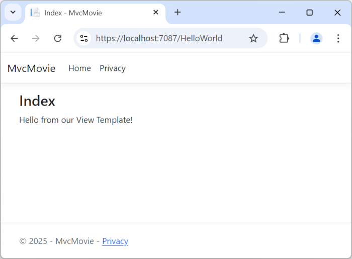 Browser window