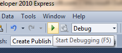 Start Debugging