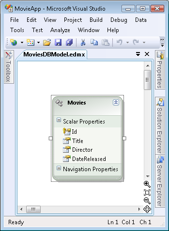 Displaying a Table of Database Data (C#) | Microsoft Learn