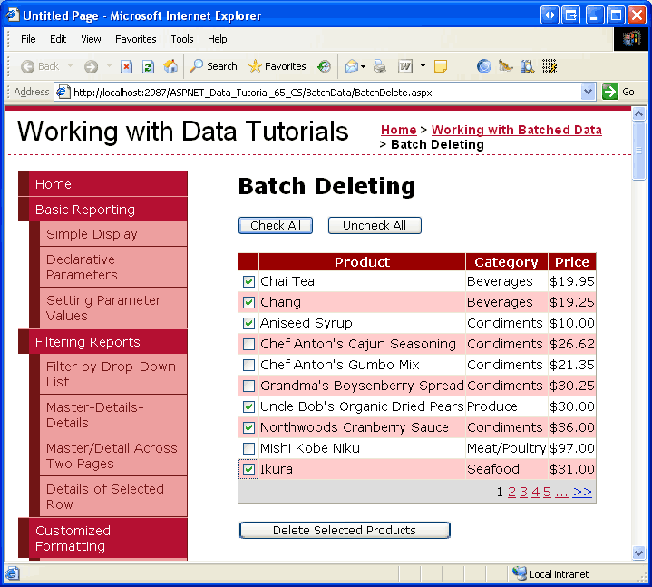 Batch Deleting (C#) | Microsoft Learn
