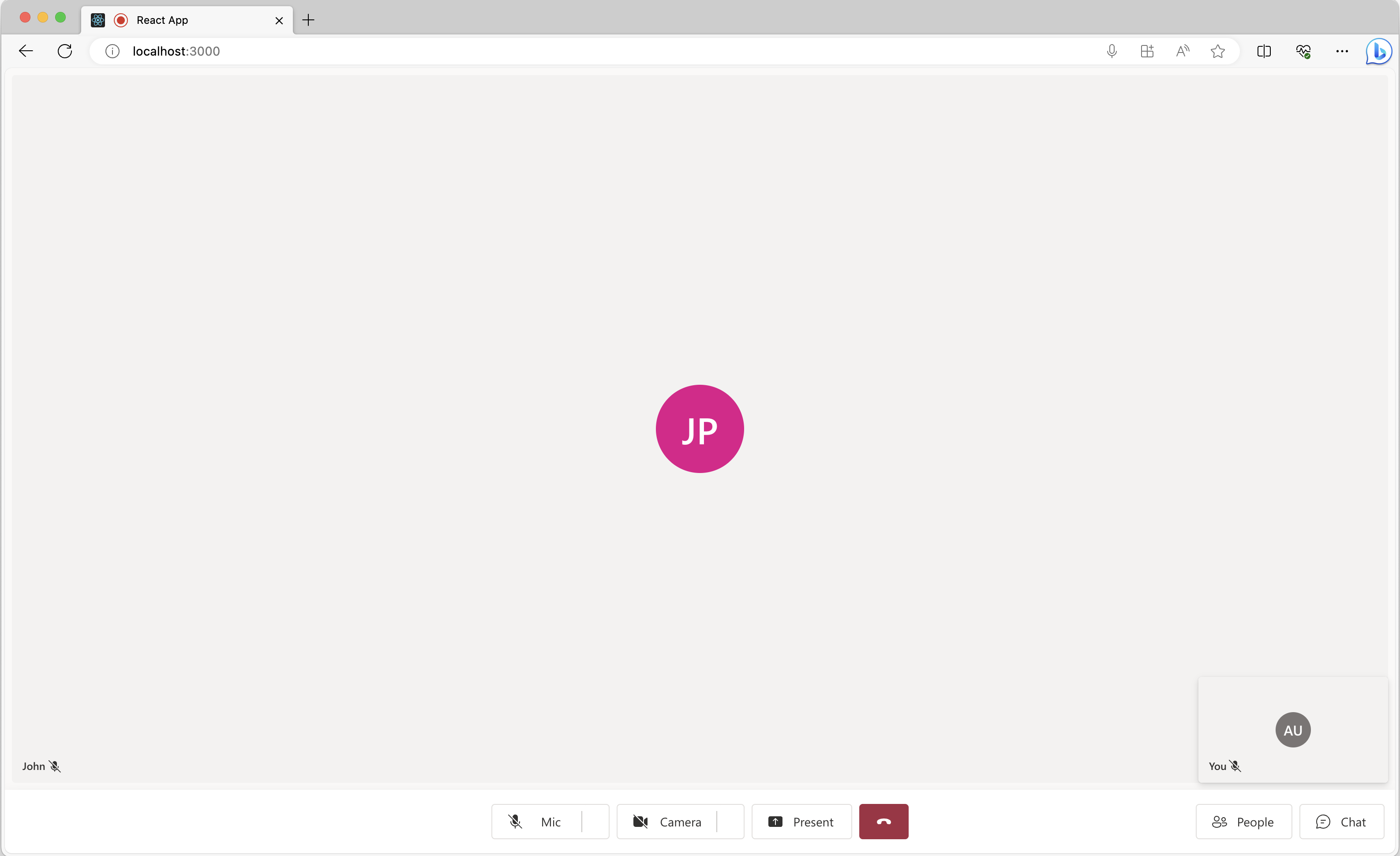 Screenshot of a Azure Communication Services UI library. Screenshot of an Azure Communication Services UI library.