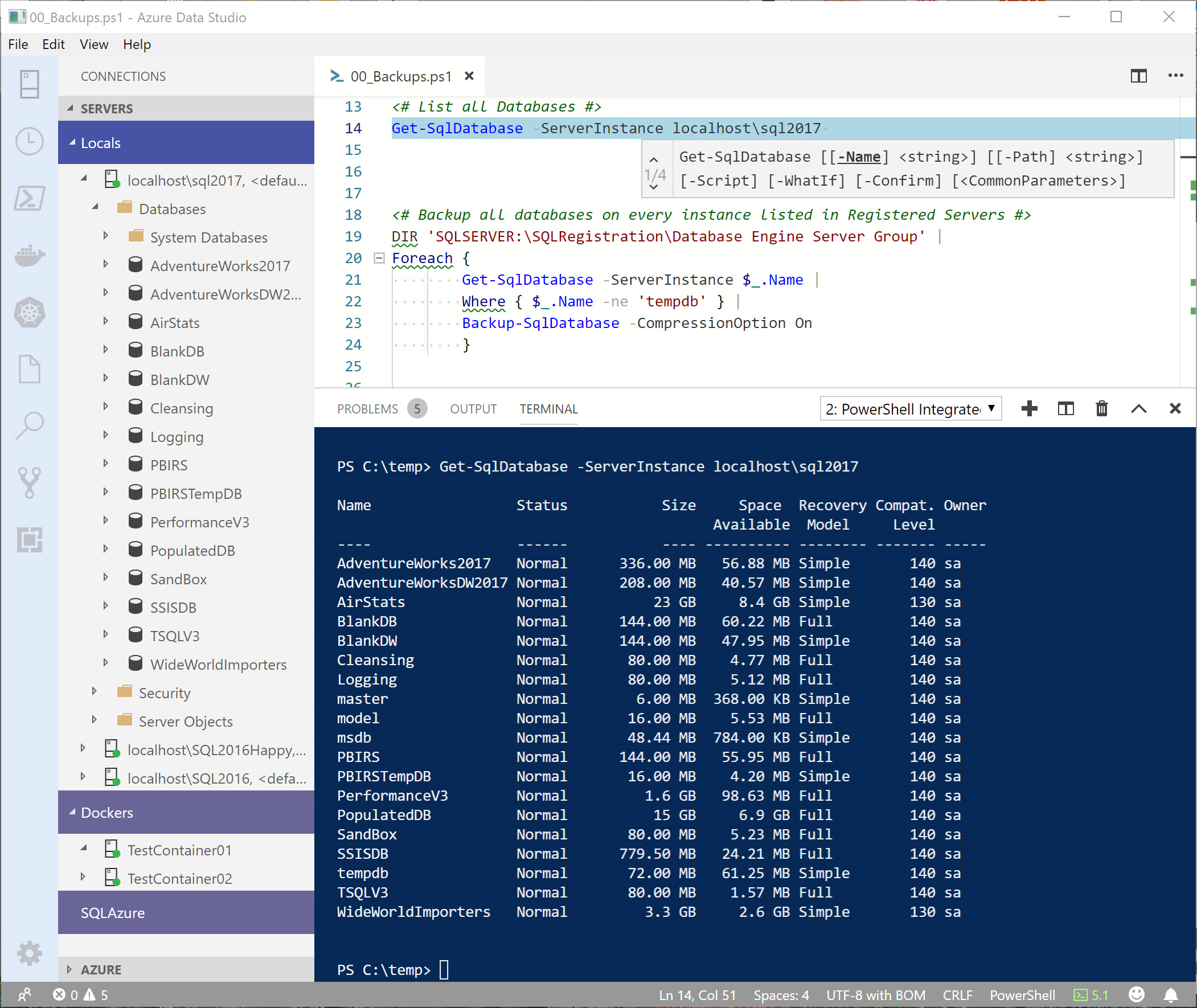 Powershell file ext