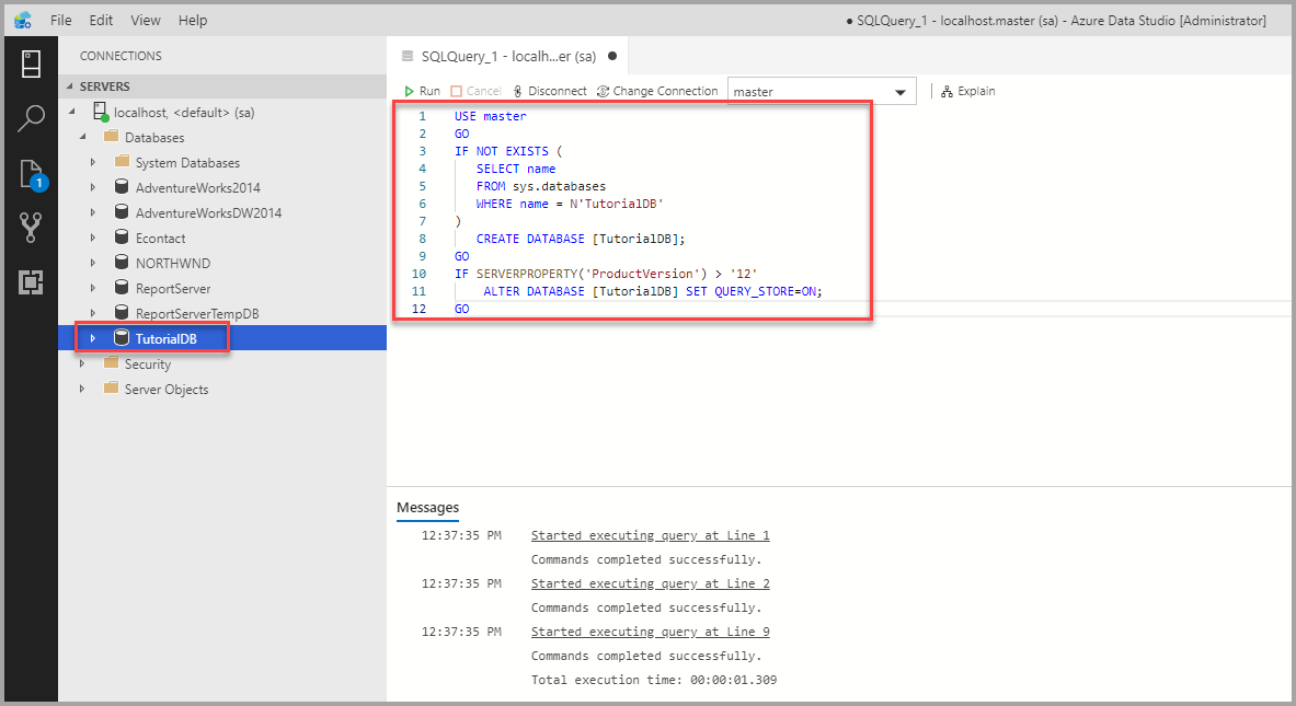 Create view sql. Отправка запросов Mac.