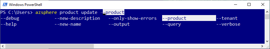 PowerShell autocompletion parameters