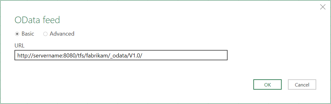 Select OData Feed