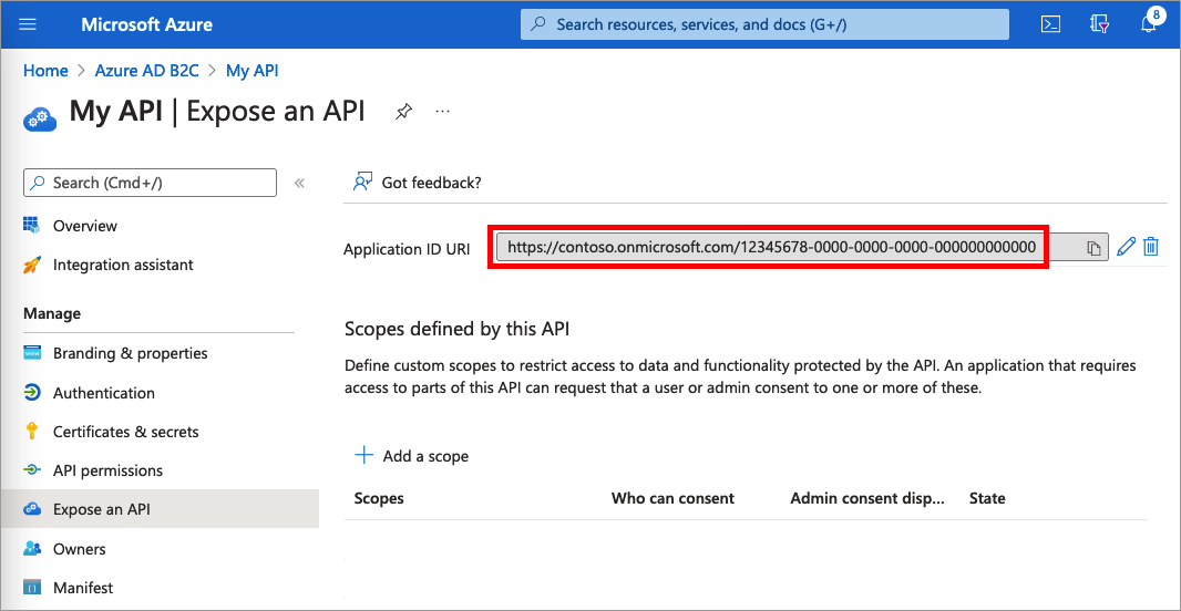 Set up OAuth 2.0 client credentials flow - Azure AD B2C | Microsoft Learn