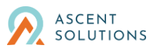 Screenshot of Ascent Solutions logo.