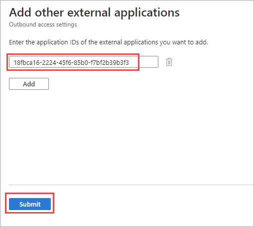 Screenshot showing selecting applications.