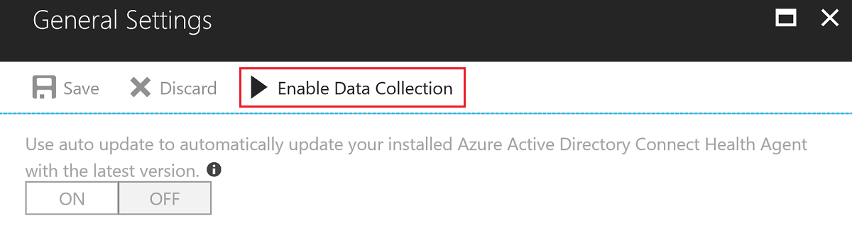 Enable data collection