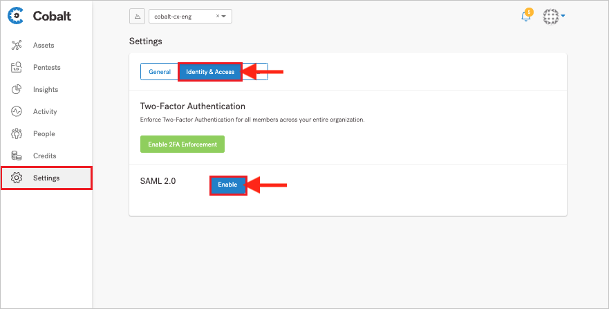 Screenshot for Settings page