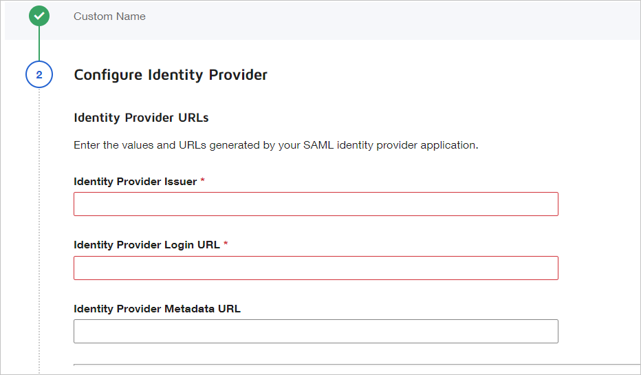 Screenshot of urls_Identity_provider.