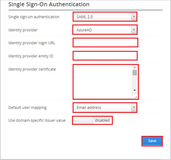 Single Sign On Authentication